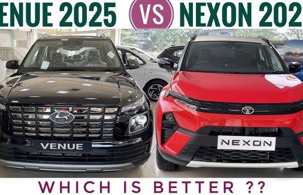 Tata Nexon vs Hyundai Venue: मज़बूत डिज़ाइन और प्रीमियम फीचर्स लेकर कीमत और माइलेज में कौन है सबसे मॉडल, देखे डिटेल्स Hyundai Venue and nexon 2025