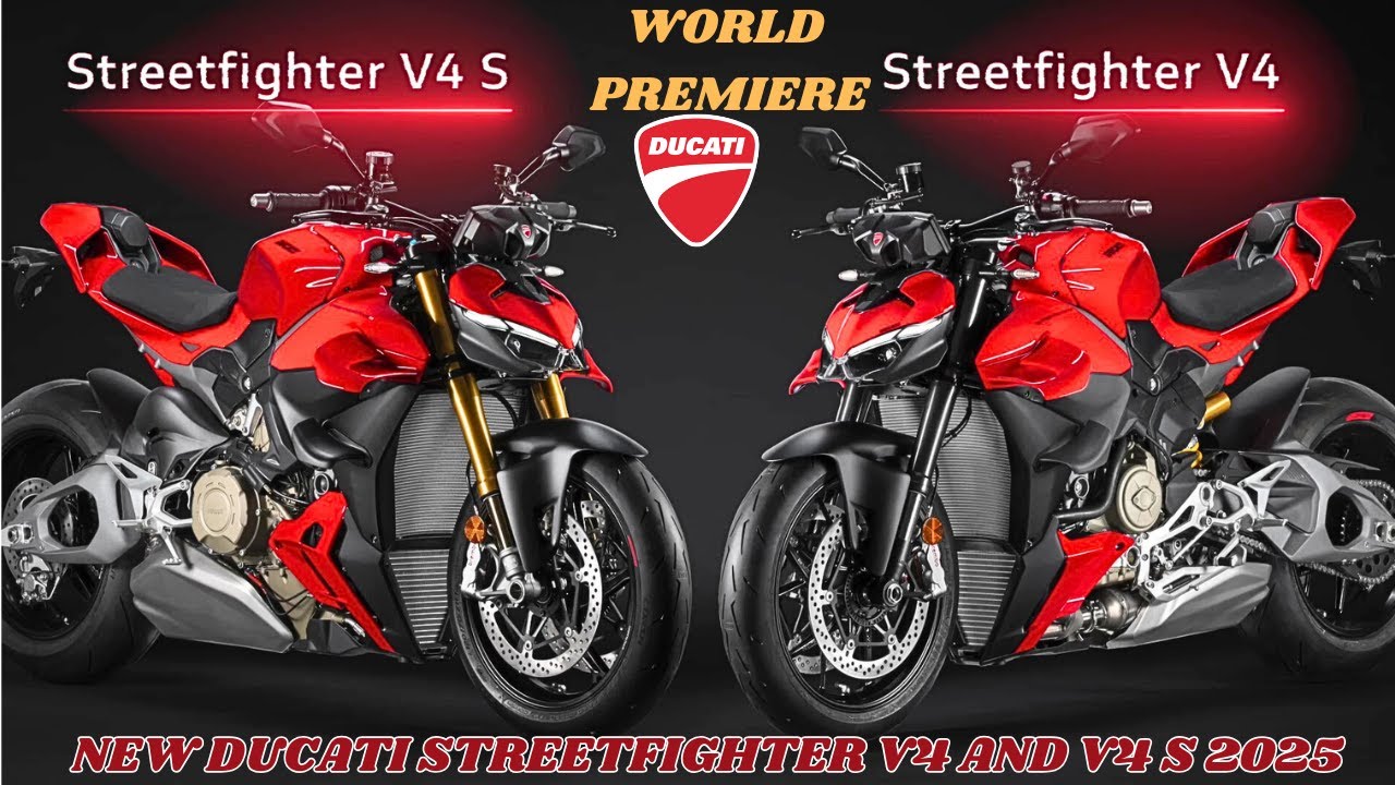 Ducati Streetfighter V4 and V4 S