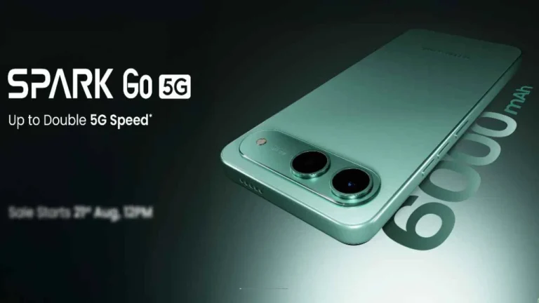 Tecno Spark Go 5G Phone: 50MP का AI रियर कैमरा और 6000mAh की बड़ी बैटरी के साथ आ रहा Tecno Spark Go 5G फ़ोन, कीमत ?