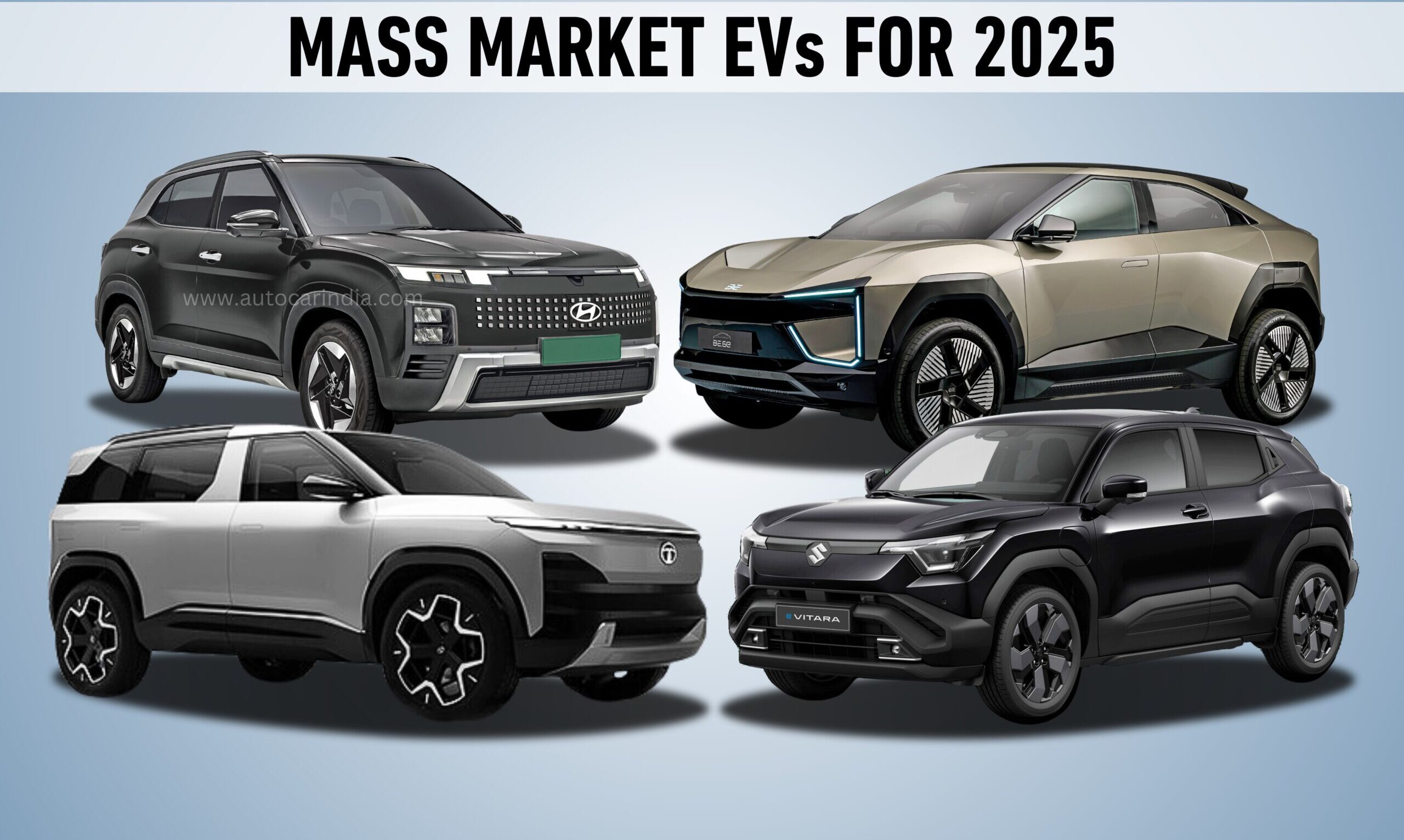 4 New EV SUVs