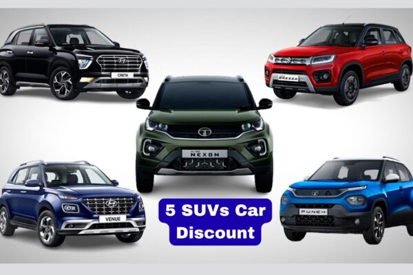 5 SUVs Car Discount