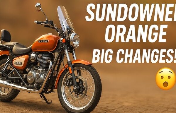 Meteor 350 Sundowner Orange Edition