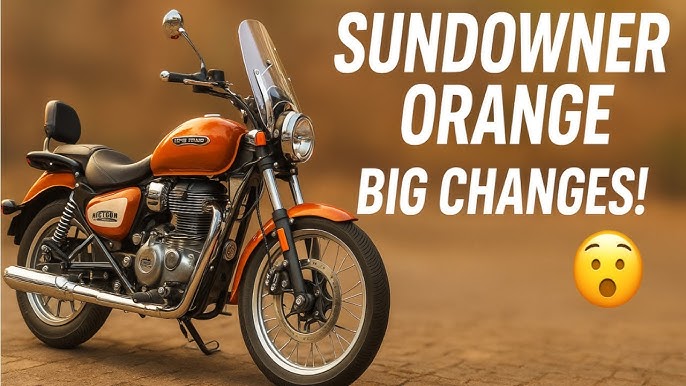 Meteor 350 Sundowner Orange Edition
