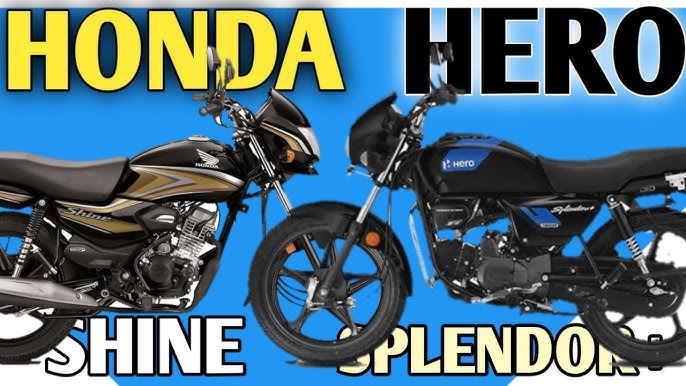 Splendor vs Honda Shine