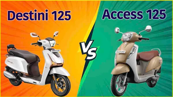 Suzuki Access 125 vs Hero Destini 125
