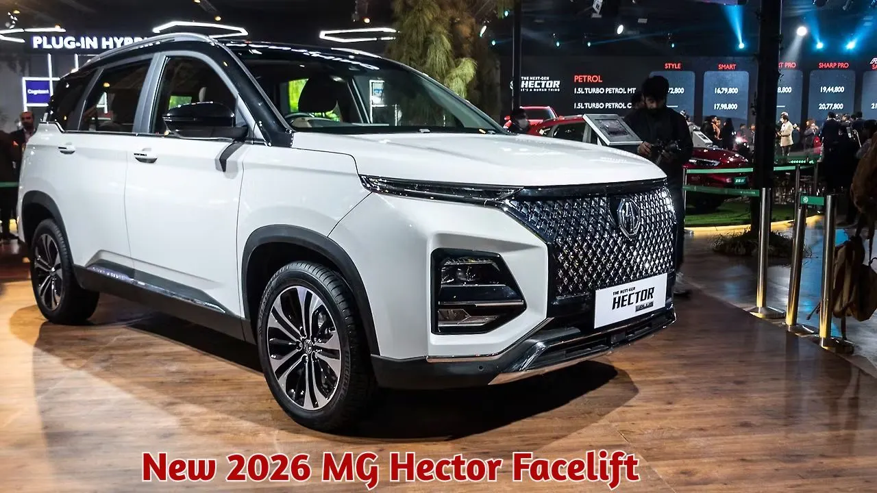 mg hector facelift